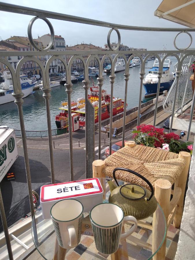 Grand T2 Au Coeur De Ville Avec Vue Sur Quais Et Mer Sète Exteriör bild